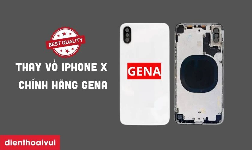 Vỏ GENA ch&iacute;nh h&atilde;ng thay cho iPhone X c&oacute; tốt kh&ocirc;ng?