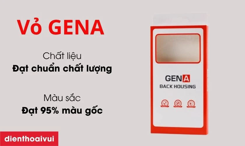Đ&aacute;nh gi&aacute; nhanh vỏ GENA ch&iacute;nh h&atilde;ng thay cho iPhone XR