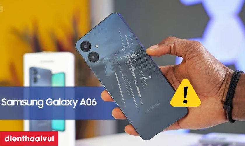 Thay vỏ máy Samsung Galaxy A06 khi nào?