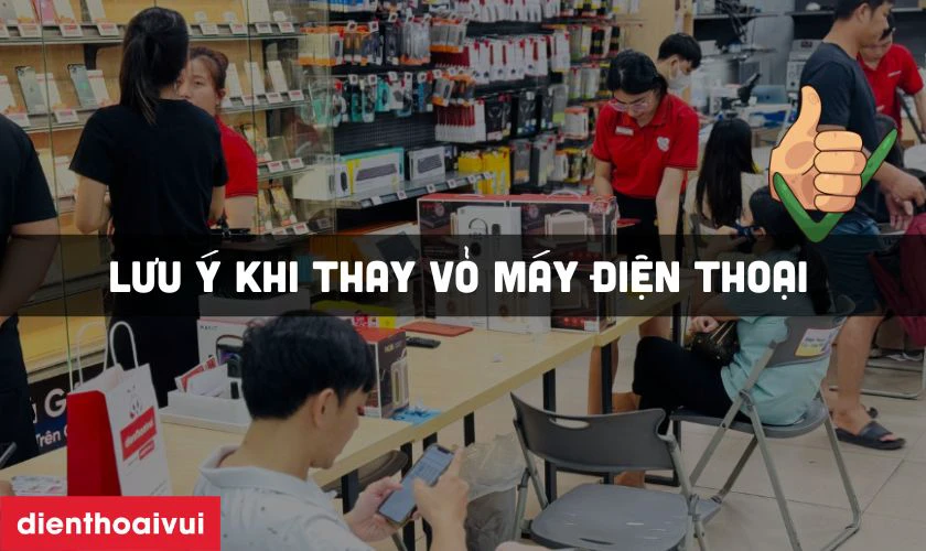 Cần lưu ý gì khi thay vỏ máy điện thoại Realme?