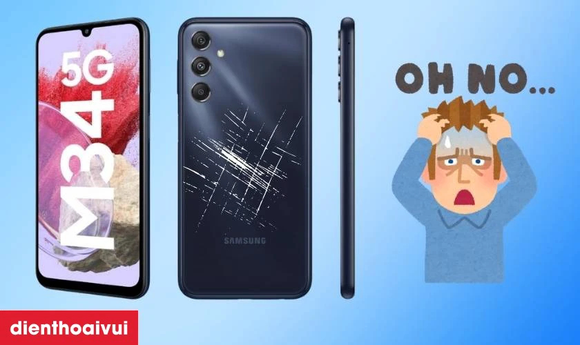 Khi n&agrave;o bạn cần thay vỏ Samsung Galaxy M34