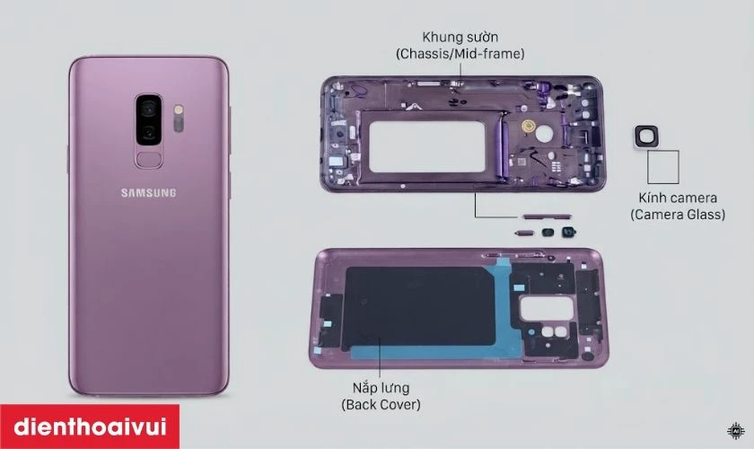 vỏ máy Samsung S9 Plus bao gồm những gì?