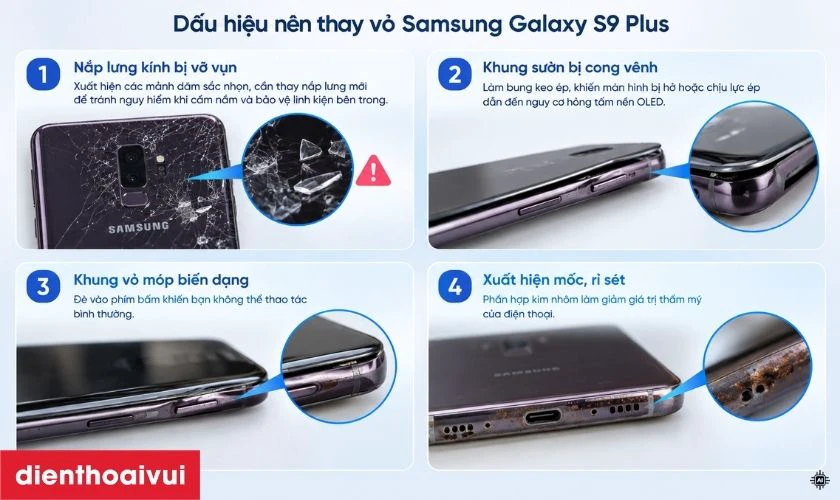 vỏ máy S9 Plus khi nào?