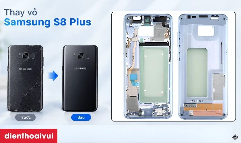 vỏ máy Samsung S8 Plus bao gồm những gì?