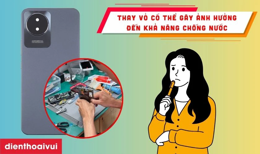 Thay vỏ có ảnh hưởng gì đến máy không?