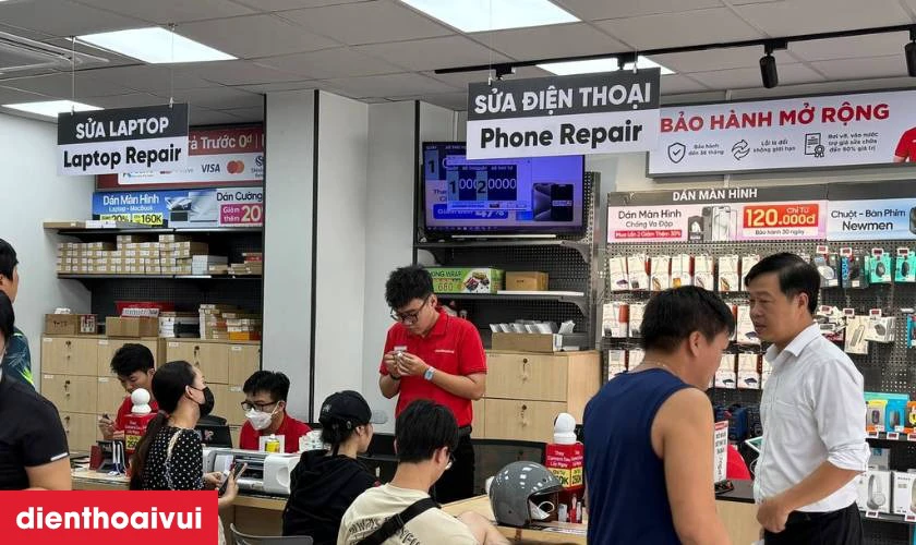 Quy trình thay vỏ Vivo Y04 chính hãng