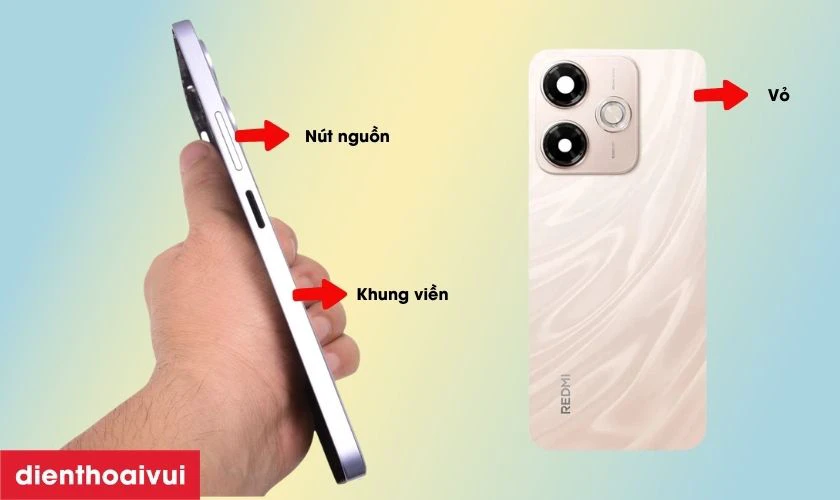 Thay vỏ Xiaomi Redmi 13X gồm những gì?