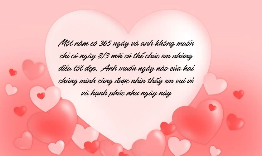 Tình cảm gửi đến người thương