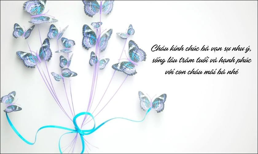 Thiệp 8/3 tặng bà nội, bà ngoại đầy tình cảm