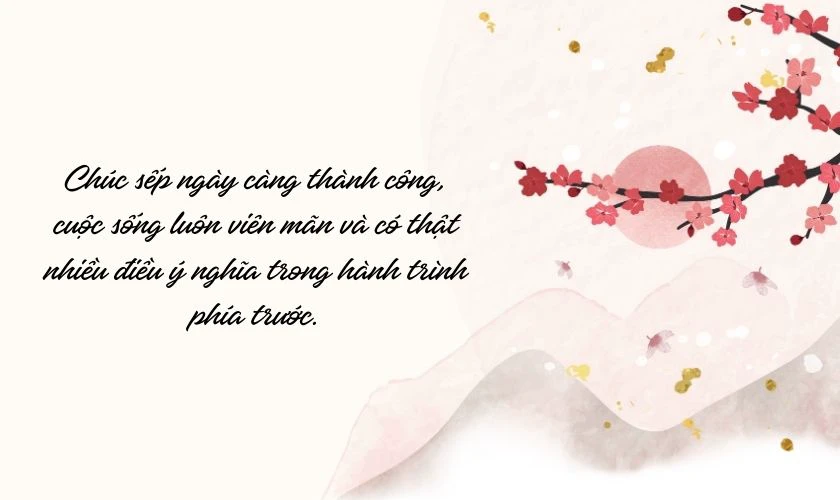 Thiệp chúc mừng ngày 8/3 gửi tặng sếp nữ