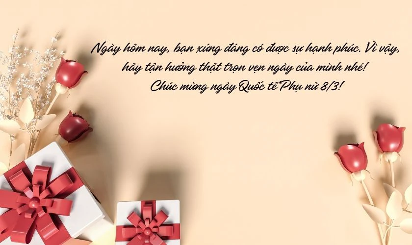Mừng ngày Quốc tế Phụ nữ cho nhân viên nữ