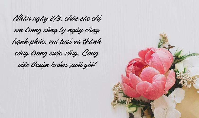 Chúc công việc của các bạn ngày càng thăng tiến