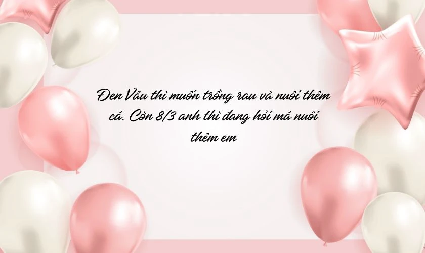Thiệp chúc mừng ngày 8/3 gửi đến bạn nữ