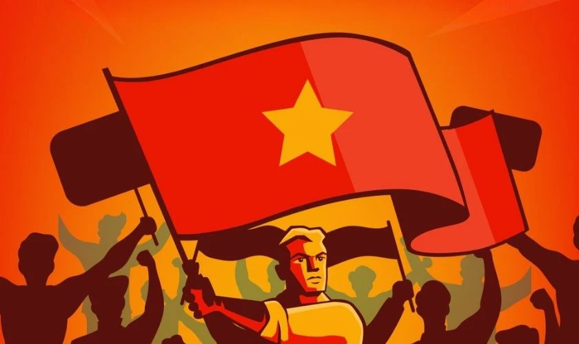 Thiệp chúc mừng 30/4 1/5 2026 đẹp nhất