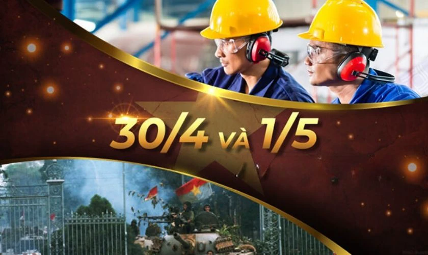 Thiệp chúc mừng 30/4 1/5 cho bạn bè mới