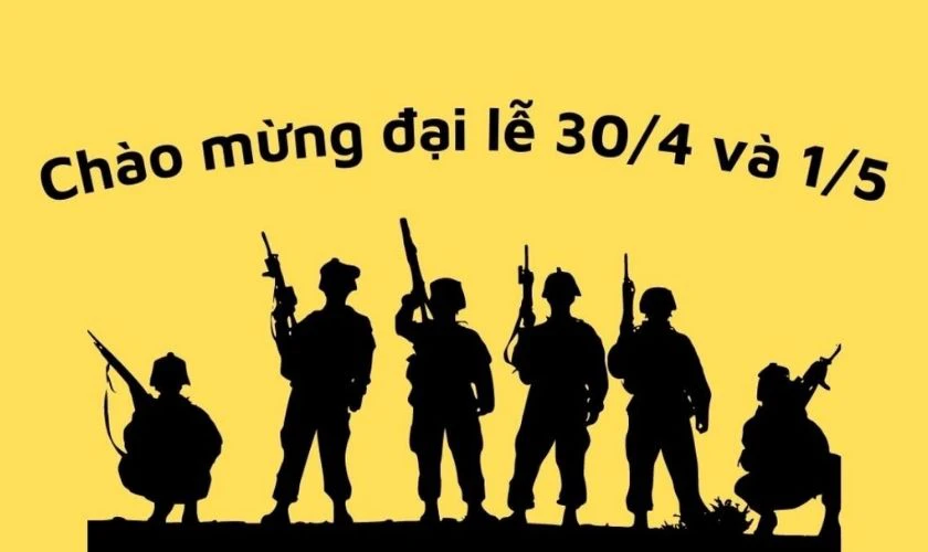 Lưu ý khi làm thiệp chúc mừng 30/4 1/5