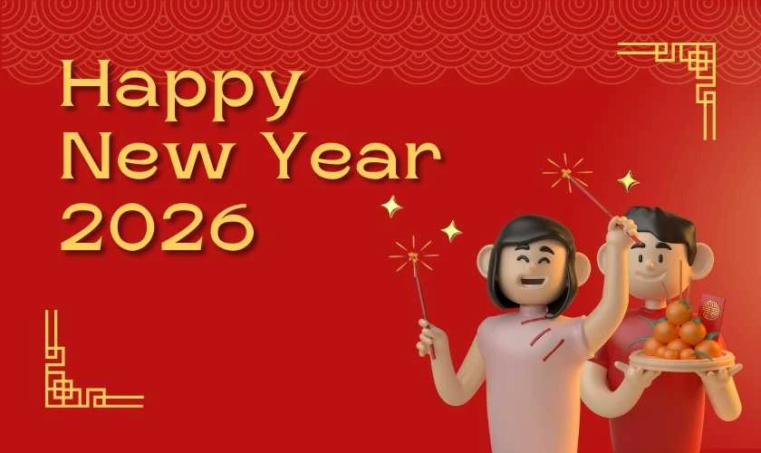Lời chúc năm mới cho vợ, chồng