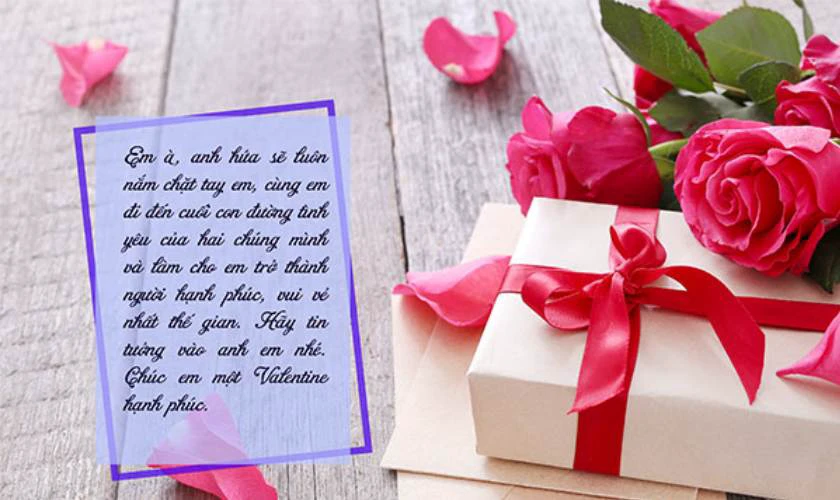 Thiệp Valentine tặng người yêu đẹp
