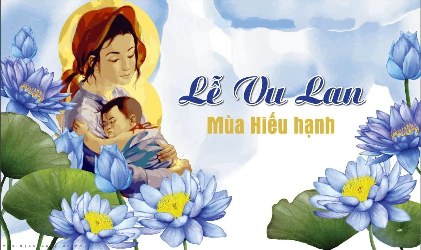 Thiệp Vu Lan d&agrave;nh tặng bố mẹ