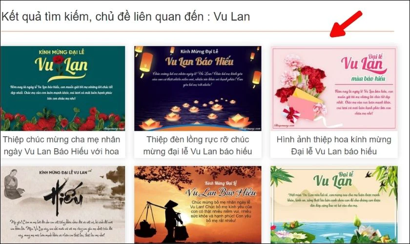 C&aacute;ch l&agrave;m thiệp Vu lan b&aacute;o hiếu tại nh&agrave; bước 3
