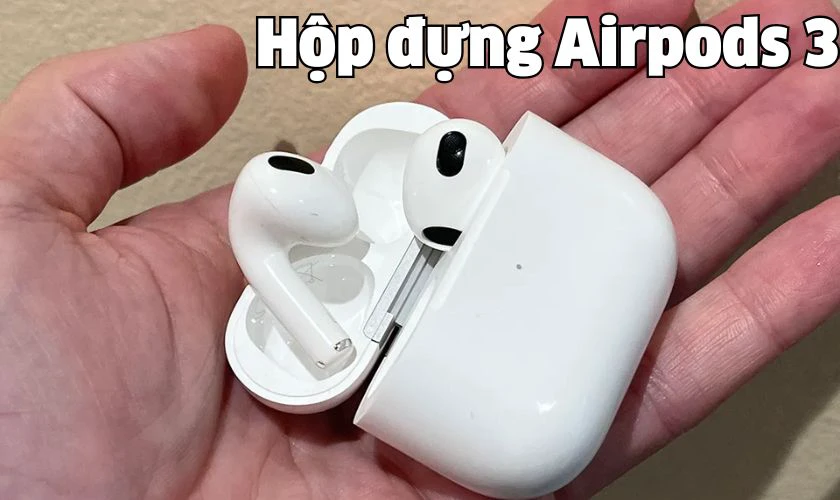 C&aacute;ch sạc pin AirPods 3 để bảo vệ pin