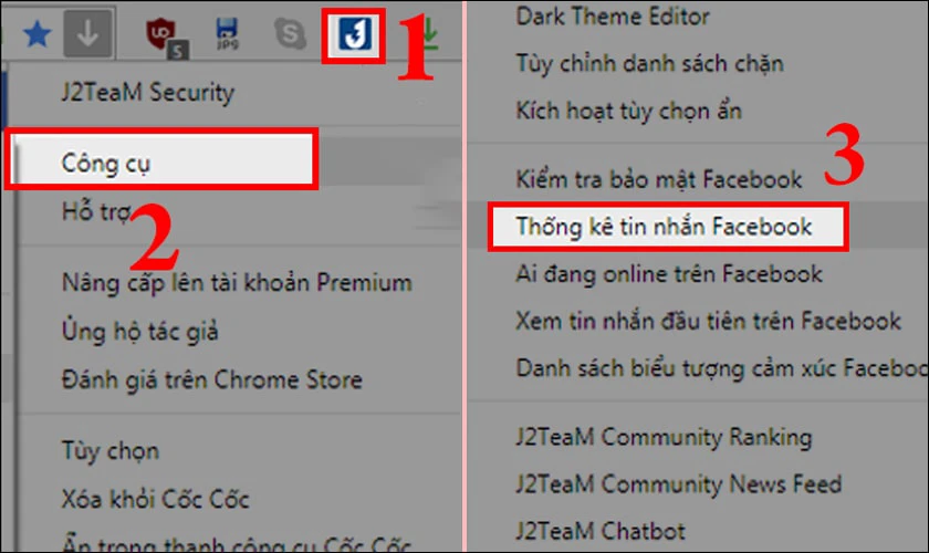 Sử dụng ứng dụng J2TEAM Security