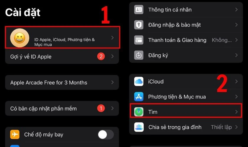Thủ thuật t&igrave;m iPhone