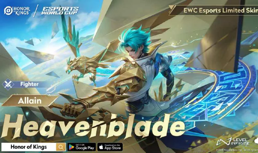 Thủ thuật game, trang phục mới nhất d&agrave;nh cho Allain tại Vương Giả Vinh Diệu