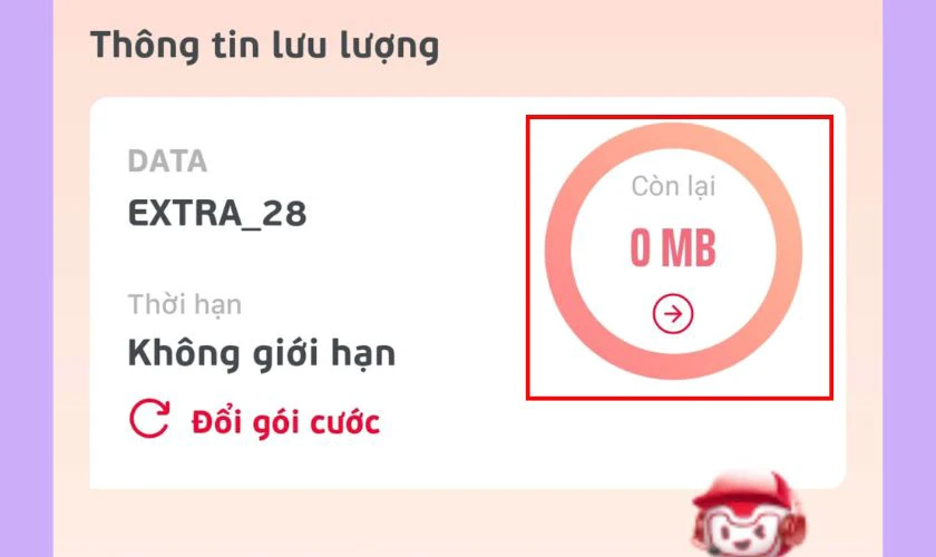 Thủ thuật nh&agrave; mạng - C&aacute;ch tra cứu dung lượng 4G Viettel qua app