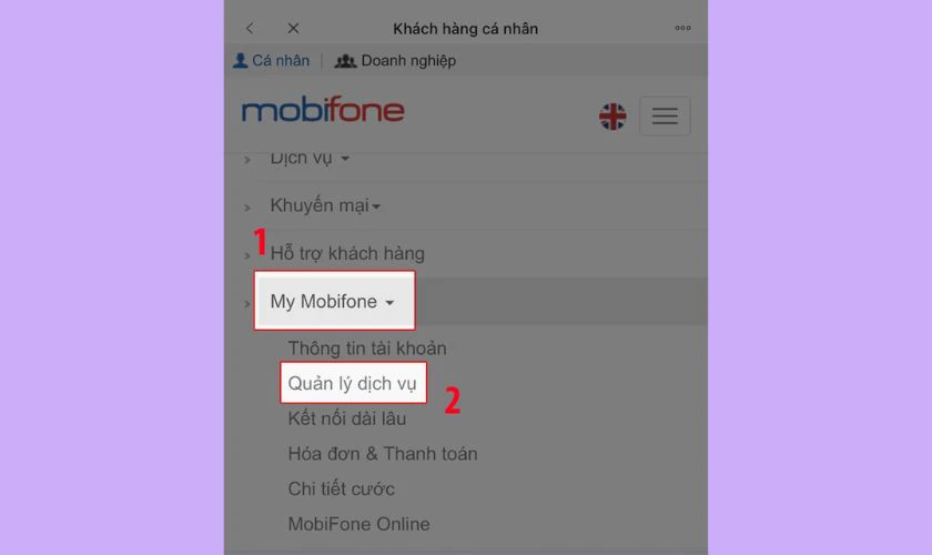 Thủ thuật nh&agrave; mạng - C&aacute;ch tra cứu dung lượng 4G MobiFone qua website
