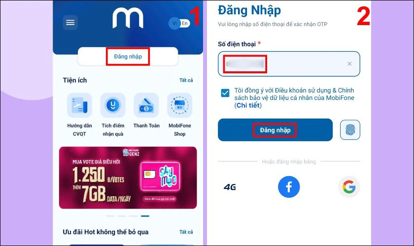Đăng k&yacute; SIM ch&iacute;nh chủ với nh&agrave; mạng MobiFone