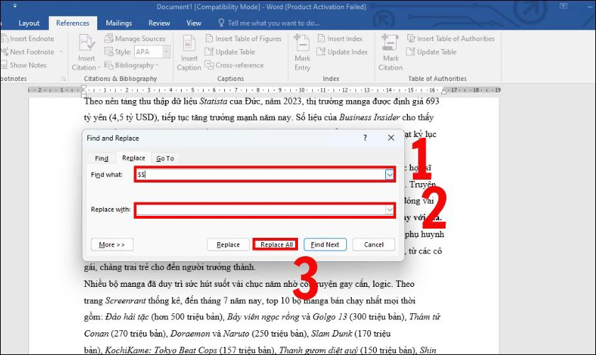 Loại bỏ k&yacute; tự lạ trong văn bản Word