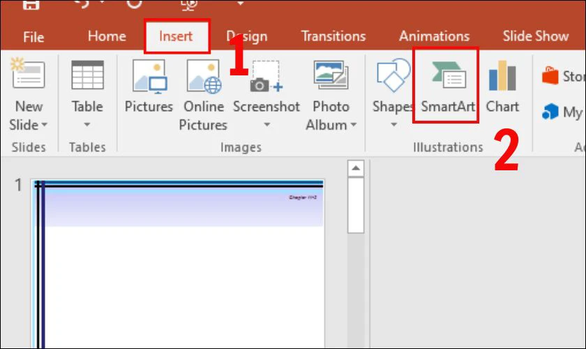 Mẹo tạo SmartArt trong PowerPoint