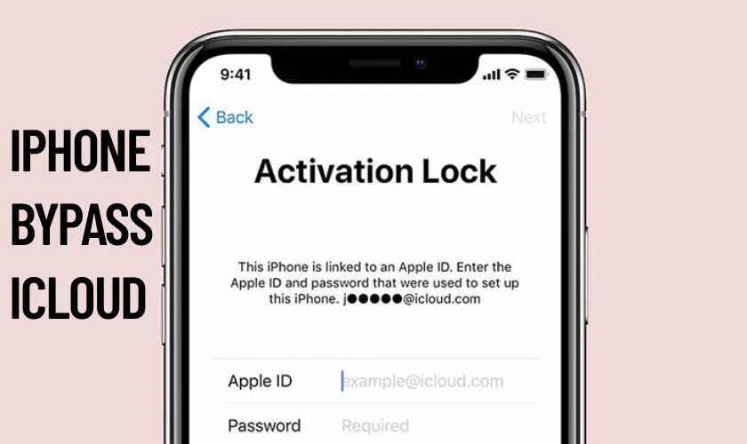 iPhone Bypass iCloud là những chiếc máy bị khóa tài khoản iCloud