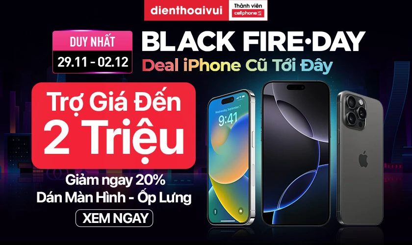 Black Friday iPhone có sale không?
