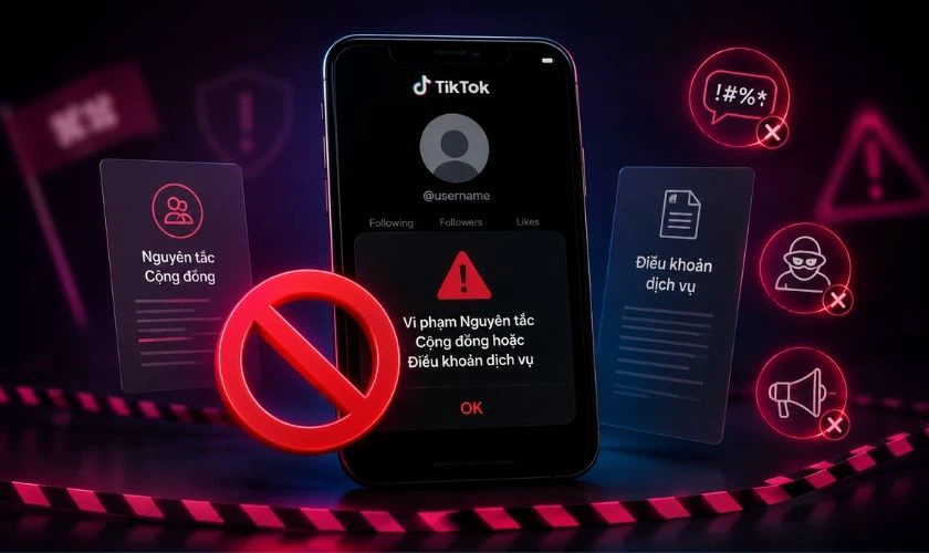 Vì sao đăng ký xanh TikTok nhưng bị từ chối?