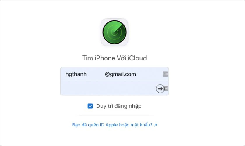 Cách tìm AirPods bị mất bằng website