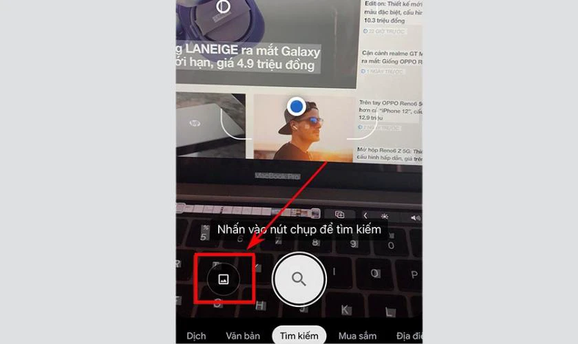 T&igrave;m kiếm bằng h&igrave;nh ảnh tr&ecirc;n Google điện thoại nhanh