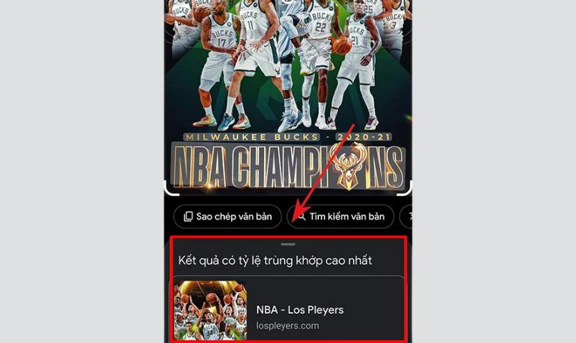 T&igrave;m kiếm bằng h&igrave;nh ảnh tr&ecirc;n điện thoại Android nhanh
