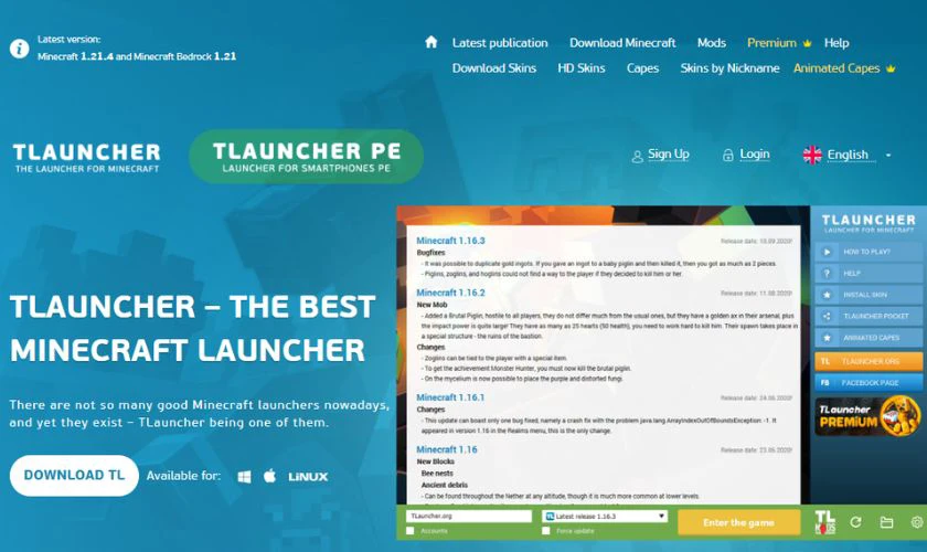 Tlauncher l&agrave; g&igrave; v&agrave; tải như thế n&agrave;o?