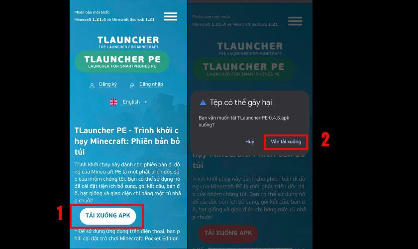 C&aacute;ch tải v&agrave; c&agrave;i đặt Minecraft Tlauncher l&agrave; g&igrave;?