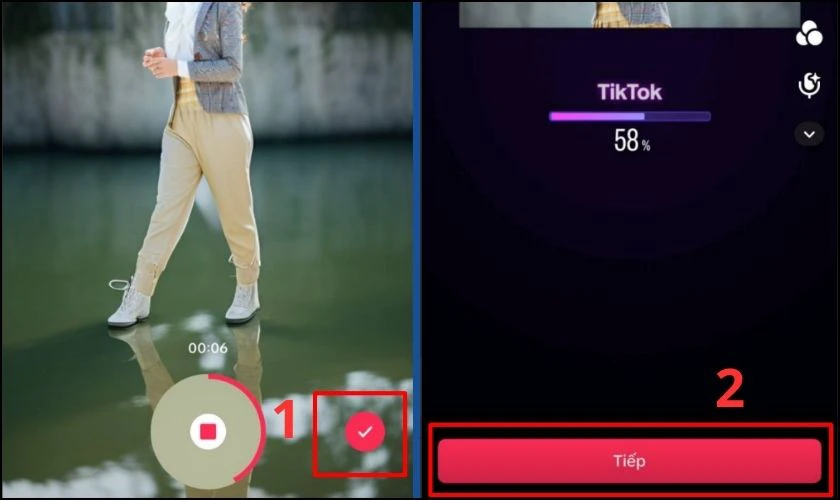 Bấm v&agrave;o biểu tượng dấu t&iacute;ch