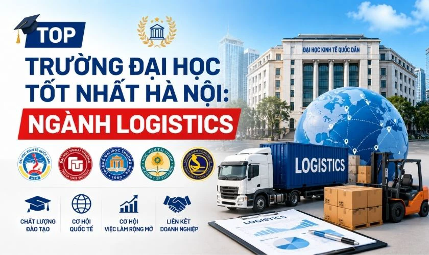 Top trường đại học tốt nhất Hà Nội: Ngành Logistics