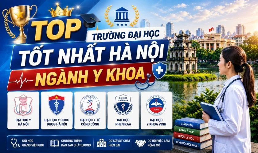Top trường đại học tốt nhất Hà Nội: Ngành Y khoa