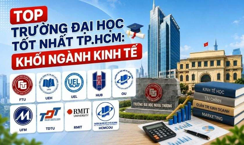 TOP trường Đại học tốt nhất TP.HCM
