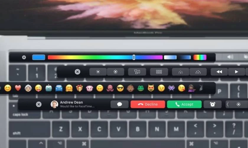 Touch bar là gì