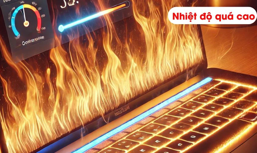 Nhiệt độ cao l&agrave;m Touch Bar bị lag, nhấp nh&aacute;y