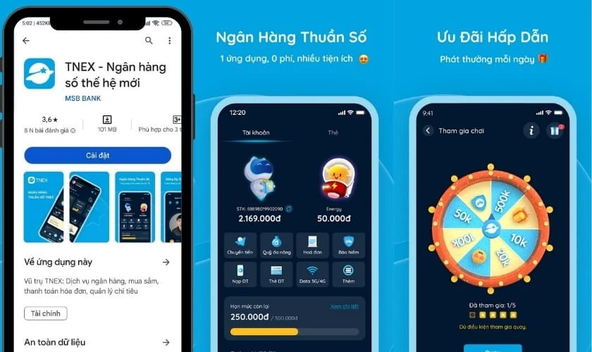 TNEX - Ứng dụng kiếm tiền online uy t&iacute;n