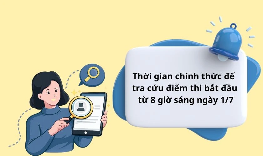Thời gian tra cứu điểm thi tốt nghiệp THPT Bắc Ninh