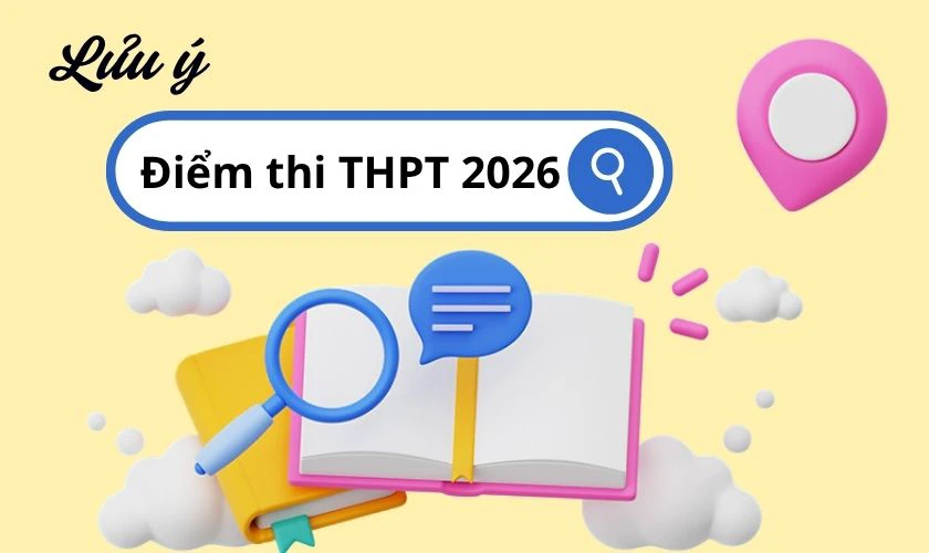 Lưu ý khi tra cứu điểm thi tốt nghiệp THPT Bắc Ninh 2026